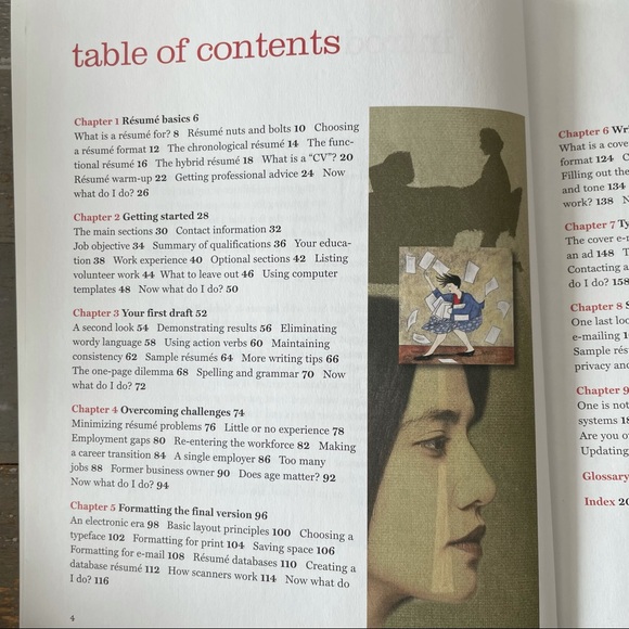 Barnes & Nobles Basics - Resumes and Cover Letters - NWOT - Picture 4 of 11